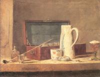 Chardin, Jean Baptiste Simeon - The Smoker's Case